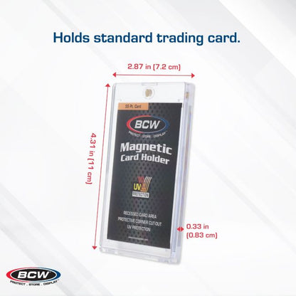 BCW Magnetic Card Holder - 55 PT - 18 Count