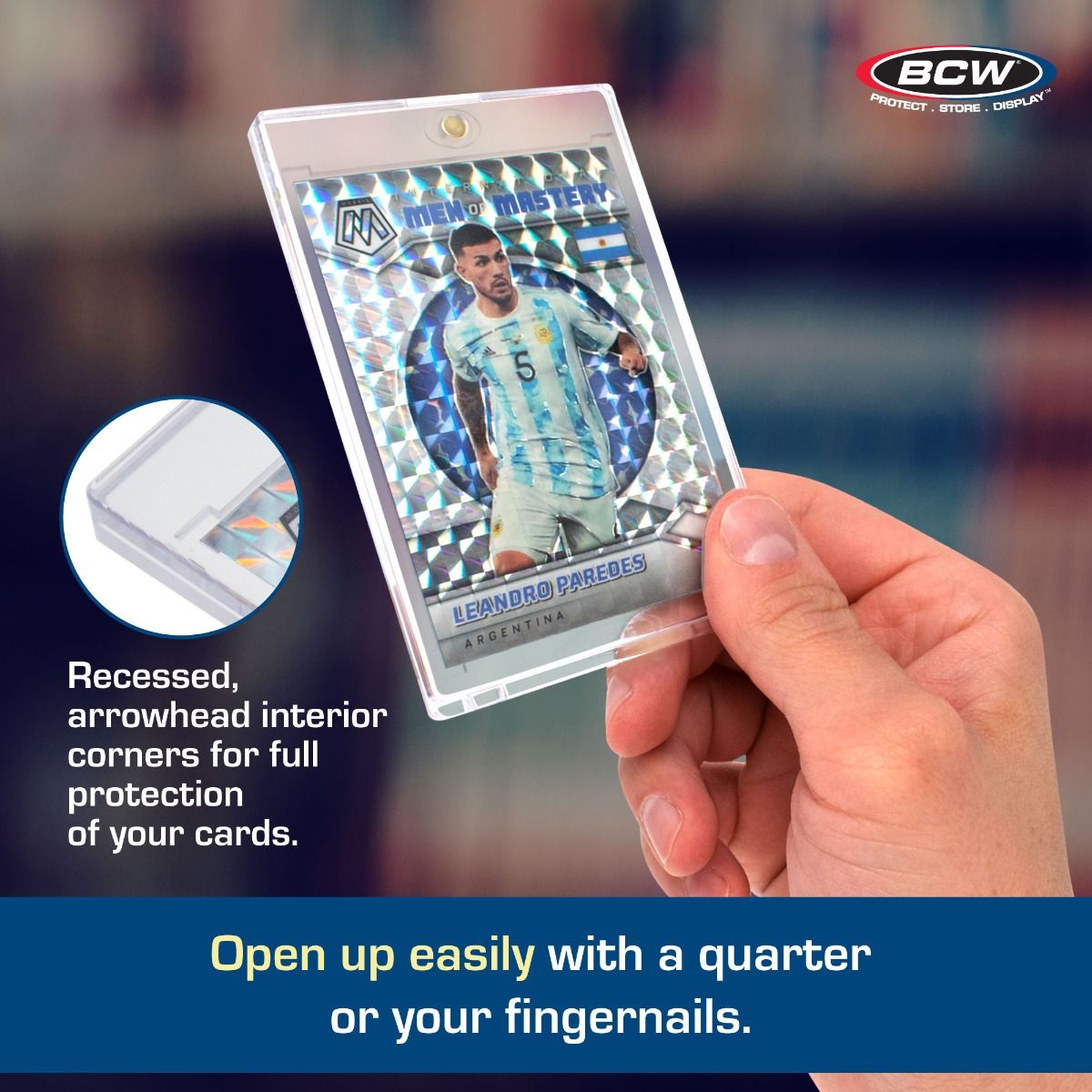 BCW Magnetic Card Holder - 55 PT - 18 Count