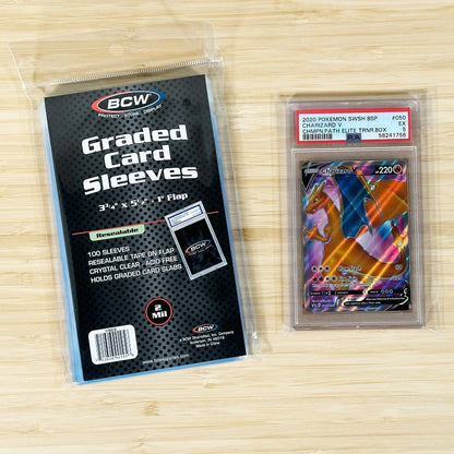 BCW Resealable Graded Card Sleeves (100 Pack)