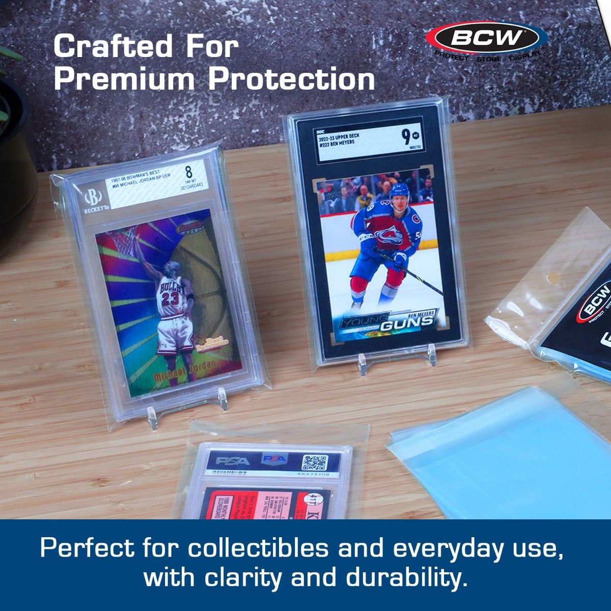 BCW Resealable Graded Card Sleeves (100 Pack)