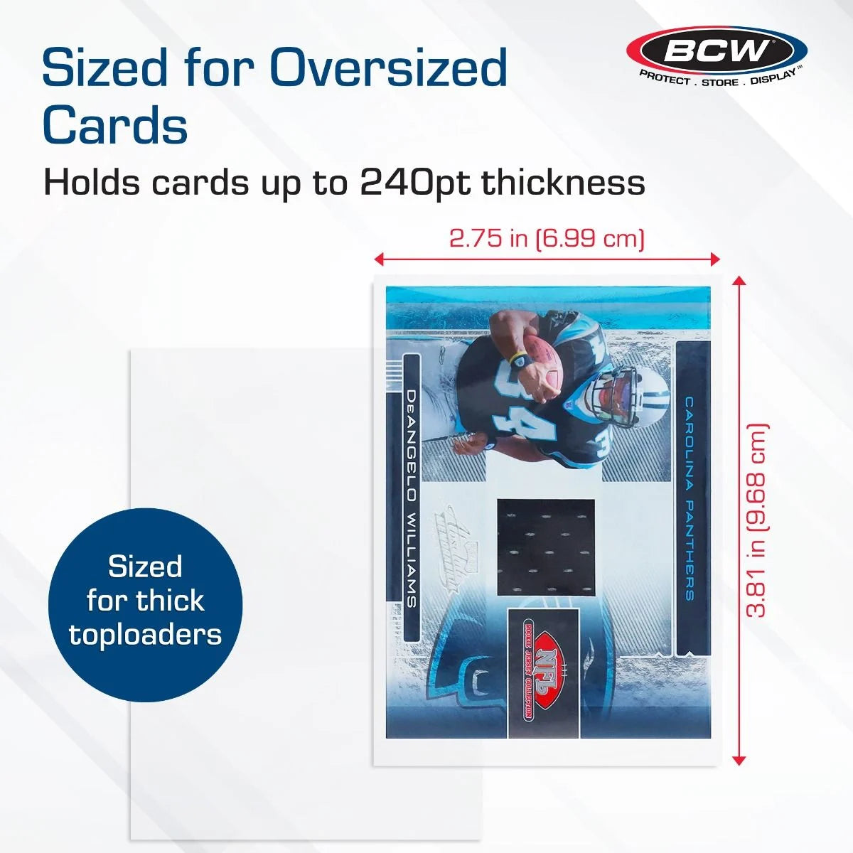 BCW Thick Card Sleeves (100 Pack)
