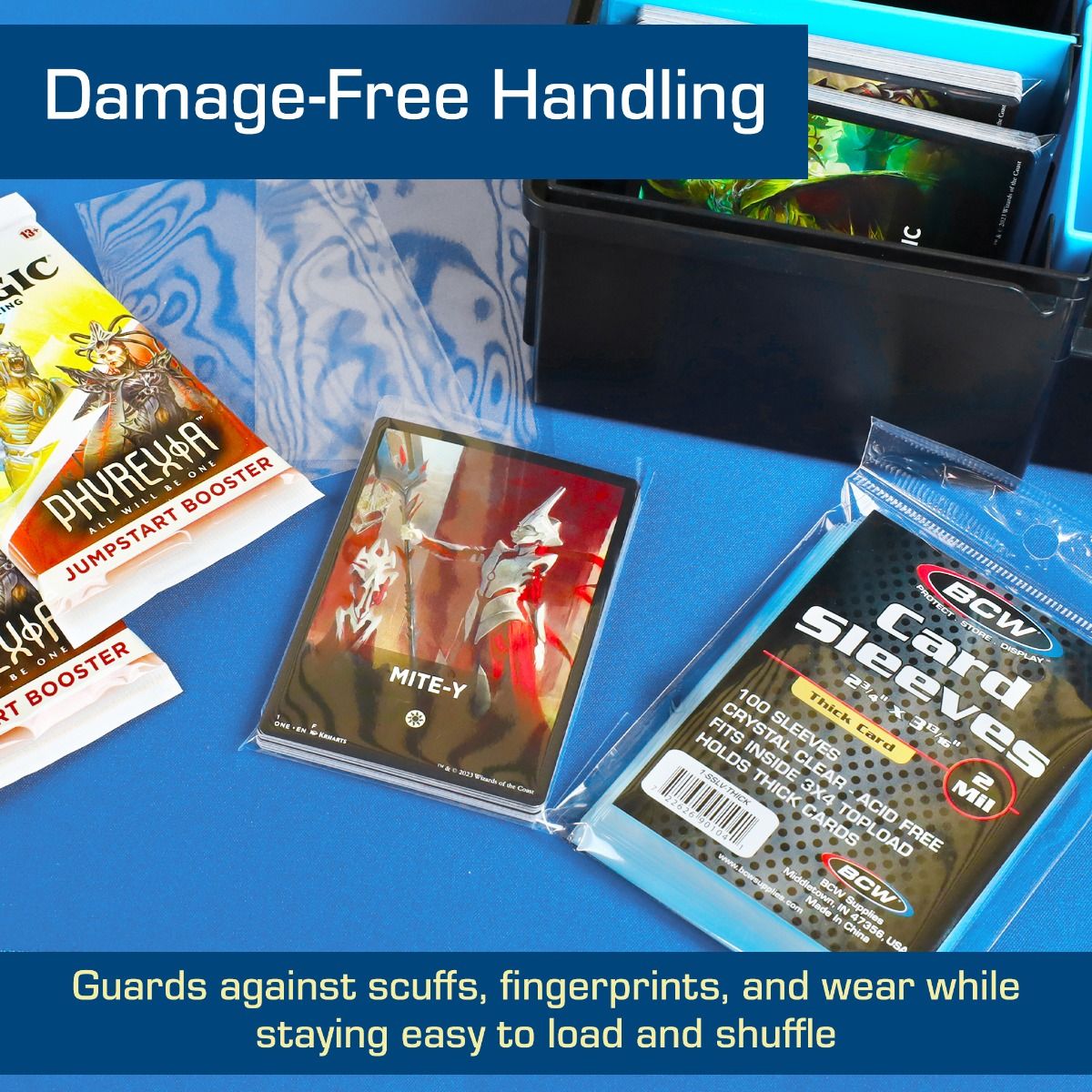 BCW Thick Card Sleeves (100 Pack)
