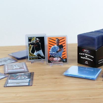 BCW 100 Count Card Sleeve & Toploader Combo Pack