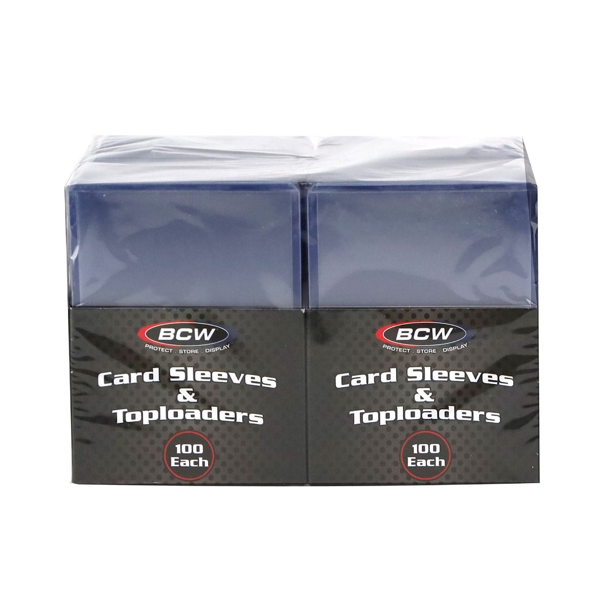 BCW 200 Count Card Sleeve & Toploader Combo Pack