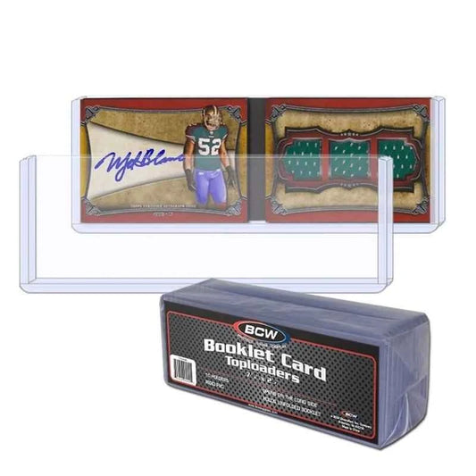 BCW Booklet Card Toploader - Horizontal (10 Pack)