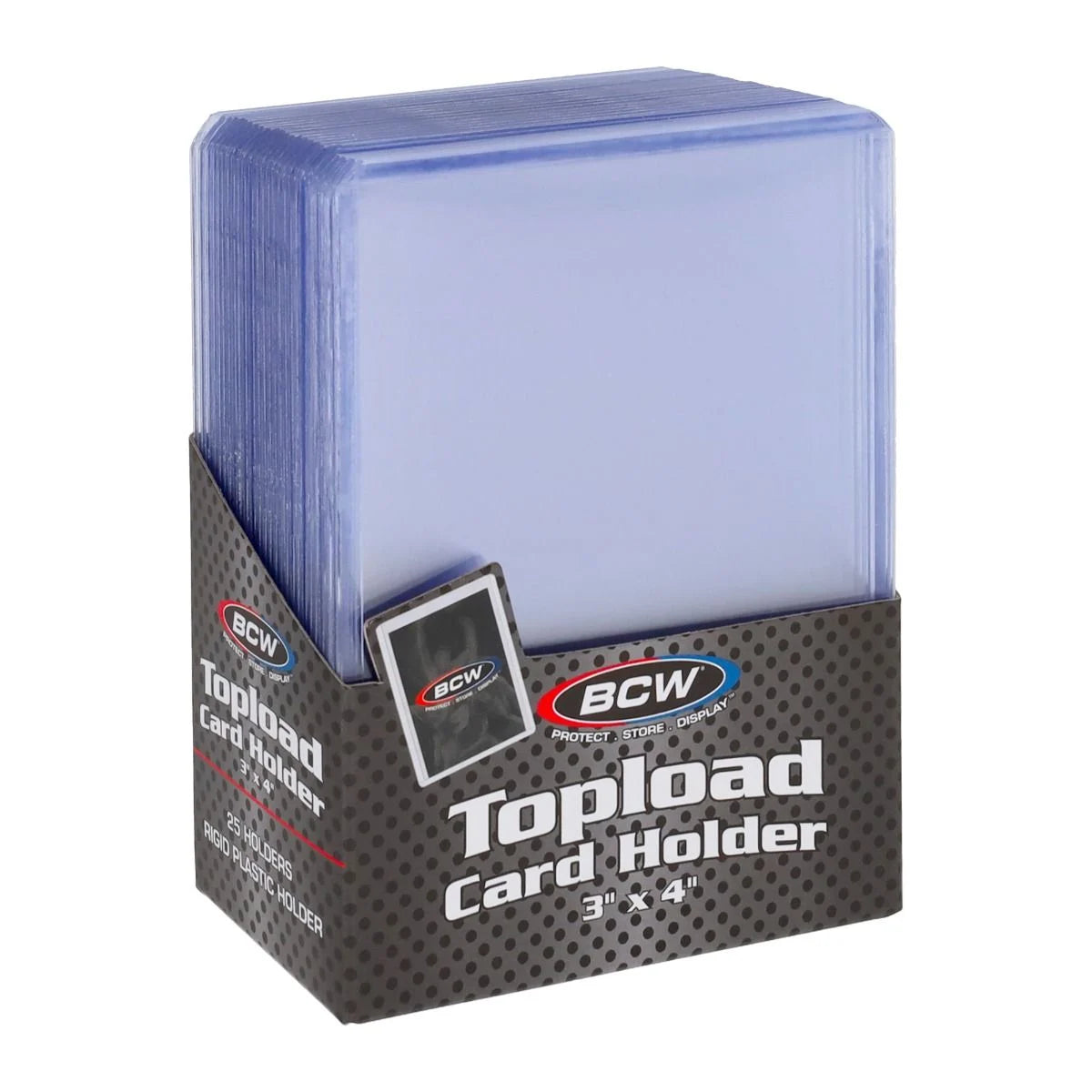 BCW 3x4 Topload Card Holder - 35 PT (25 Pack)
