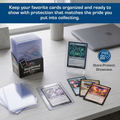 BCW 3x4 Topload Card Holder - 35 PT (25 Pack)