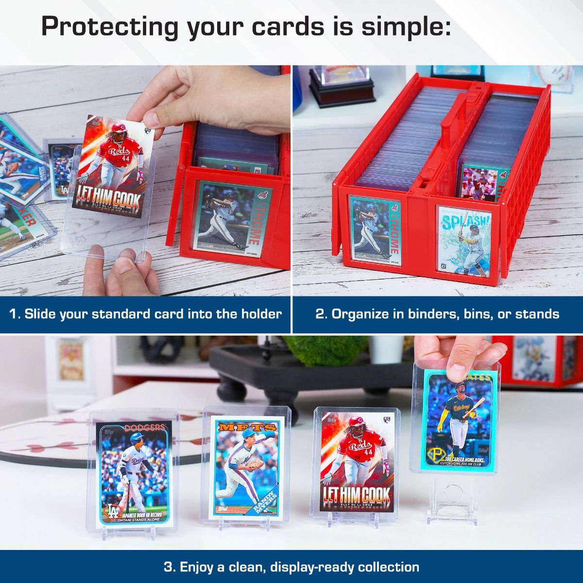 BCW 3x4 Topload Card Holder - 35 PT (25 Pack)