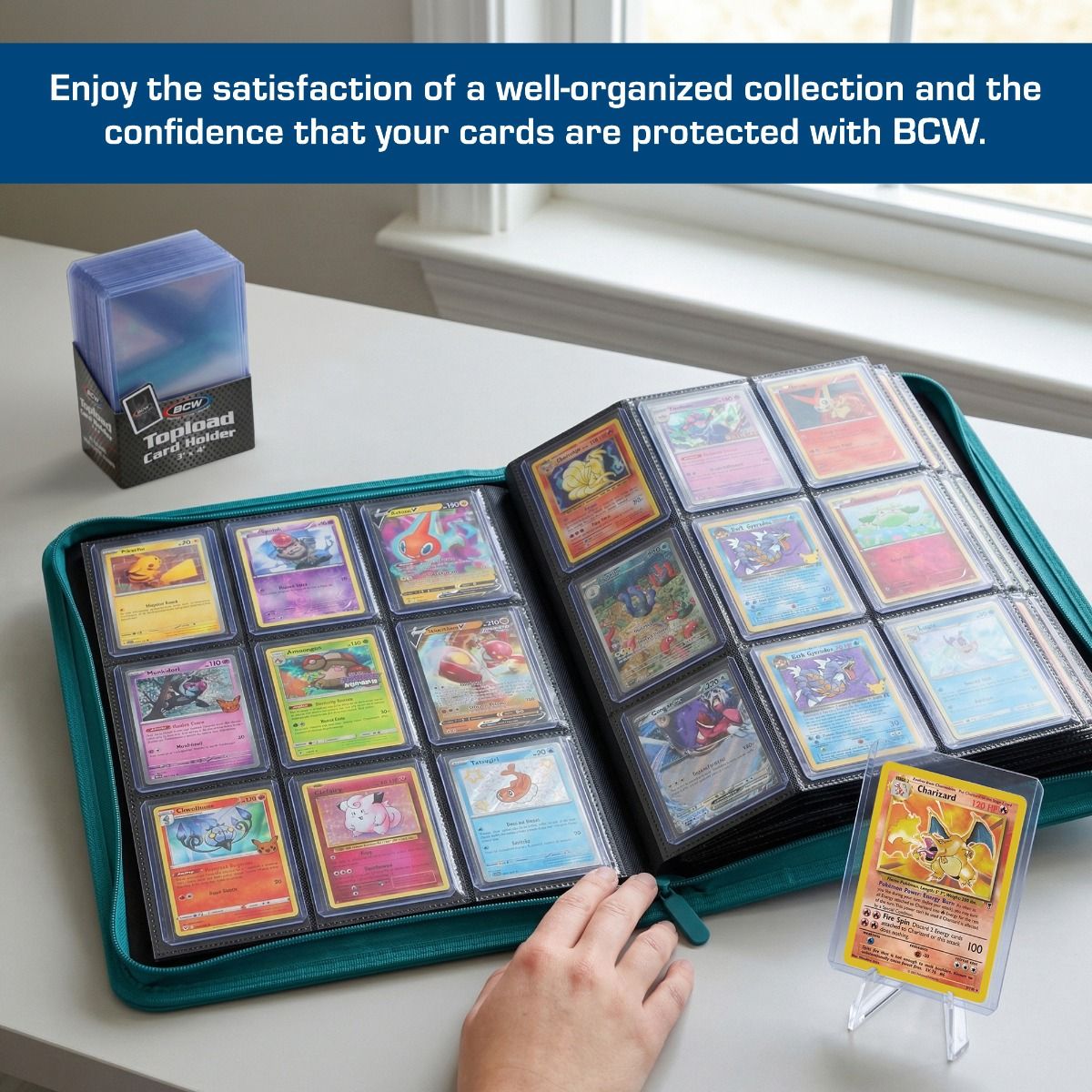BCW 3x4 Topload Card Holder - 35 PT (25 Pack)