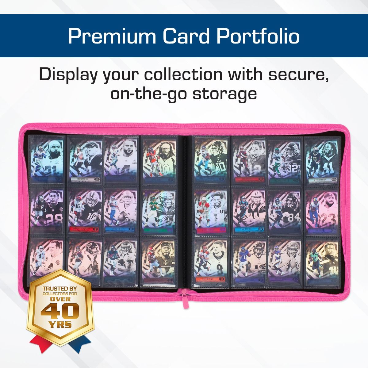 BCW Z-Folio 12-Pocket LX Trading Card Storage Binder