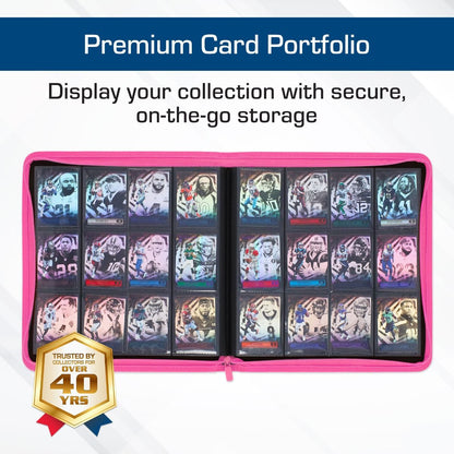 BCW Z-Folio 12-Pocket LX Trading Card Storage Binder