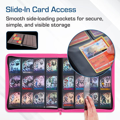 BCW Z-Folio 12-Pocket LX Trading Card Storage Binder
