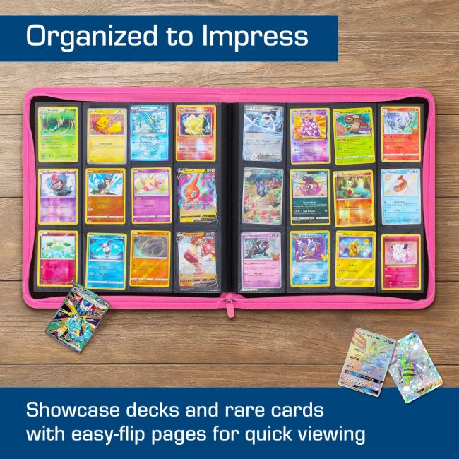 BCW Z-Folio 12-Pocket LX Trading Card Storage Binder