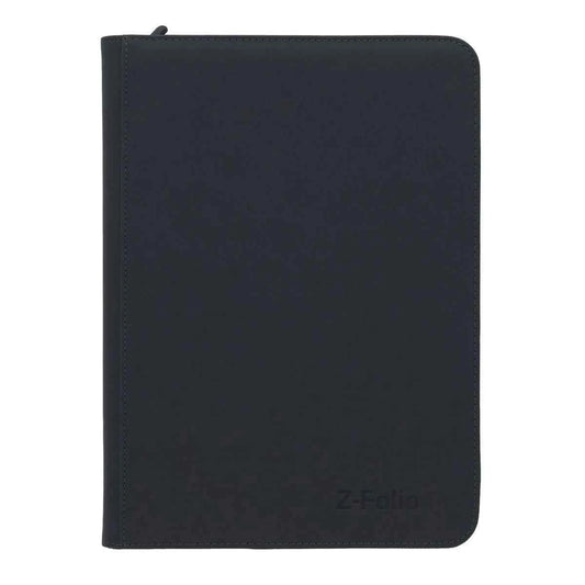 BCW Z-Folio LX 9-Pocket Trading Card Binder – Premium Zippered Album (360 Cards)