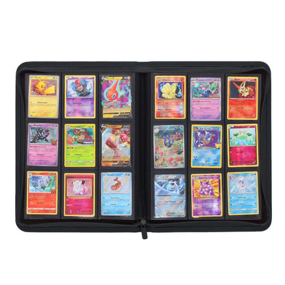BCW Z-Folio LX 9-Pocket Trading Card Binder – Premium Zippered Album (360 Cards)