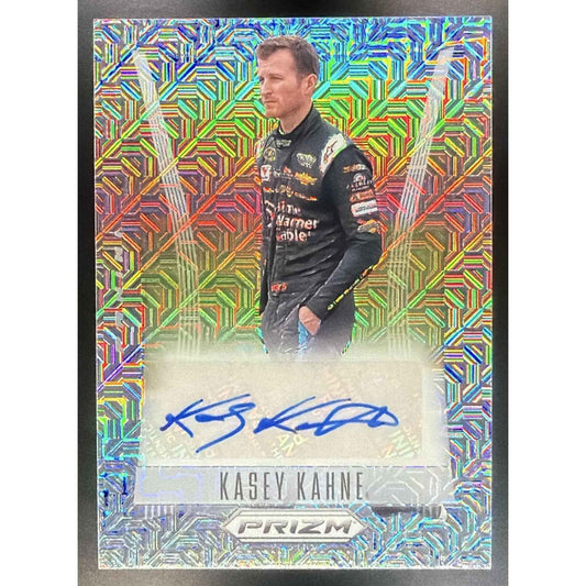 2024 Panini Prizm Kasey Kahne #TS-KKE Throwback Signatures Mojo Prizms /25 Auto