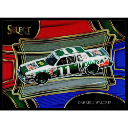 2024 Panini Select #189 Darrell Waltrip Red and Blue Prizms #/149