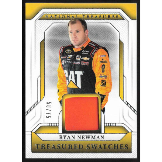 2025 Panini National Treasures #TS-RNM Ryan Newman Treasured Swatches #/75