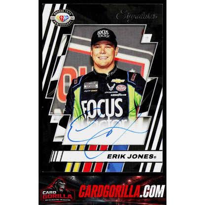 2023 Panini National Treasures Erik Jones NASCAR 75th Anniversary Signatures