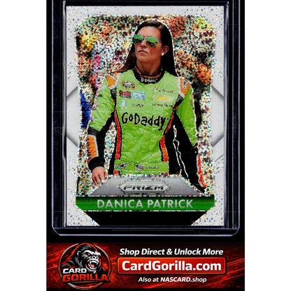 2025 Panini Prizm #188 Danica Patrick White Sparkle