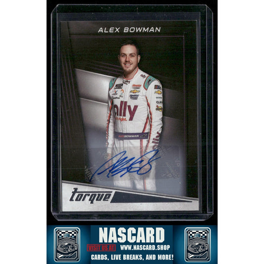 2023 Panini Chronicles #13 Alex Bowman Torque Autographs - NASCARD.shop