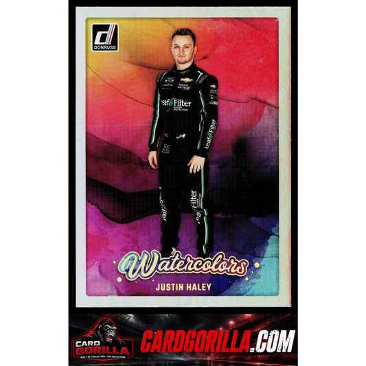 2024 Donruss #20 Justin Haley Watercolors