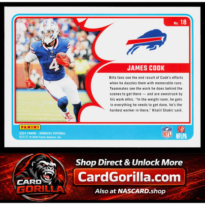2024 Donruss #18 James Cook Action All-Pros