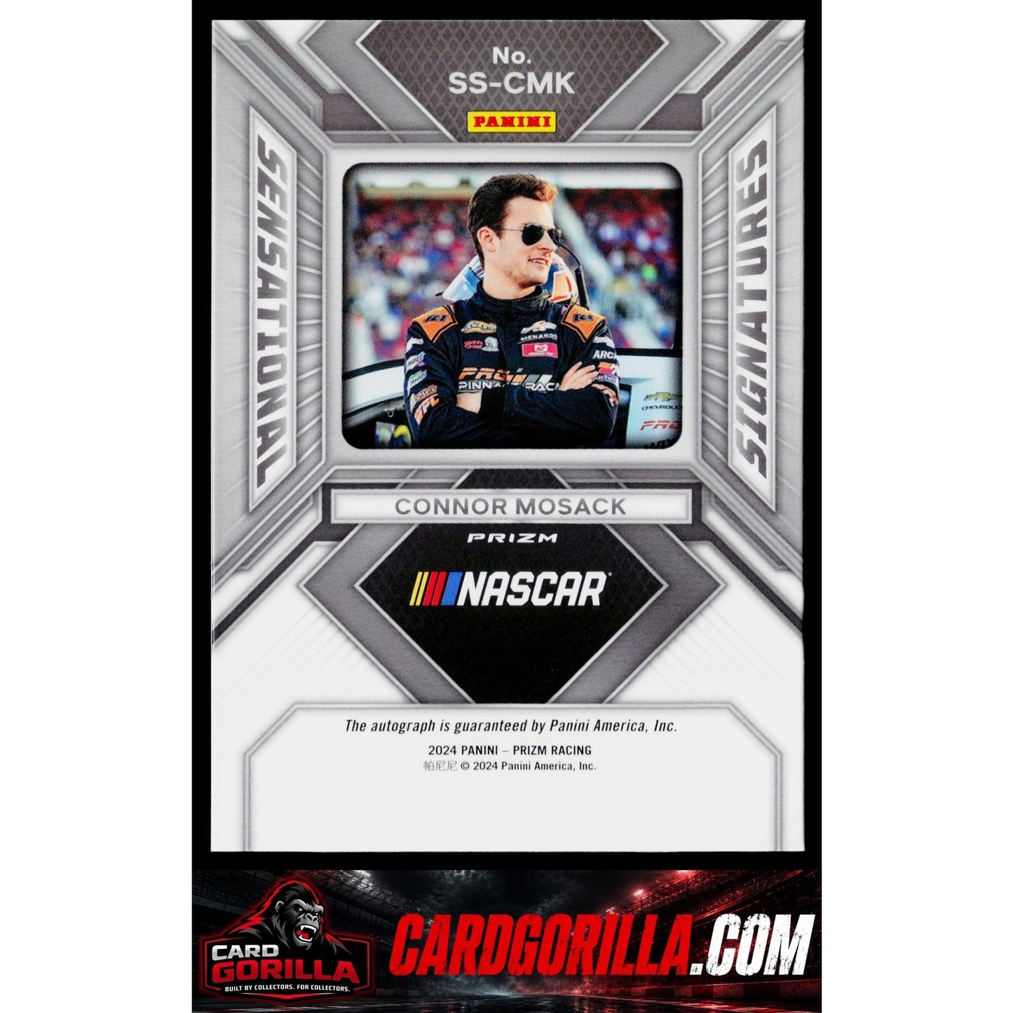 2024 Panini Prizm #SS-CMK Connor Mosack Sensational Signatures RC