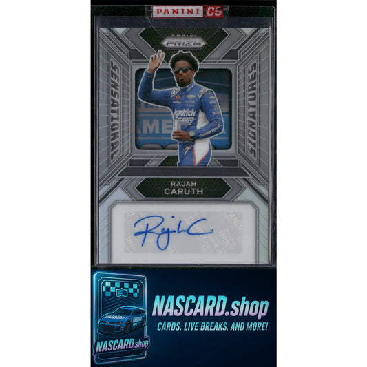 2024 Panini Prizm #SS-RCH Rajah Caruth Sensational Signatures - NASCARD.shop