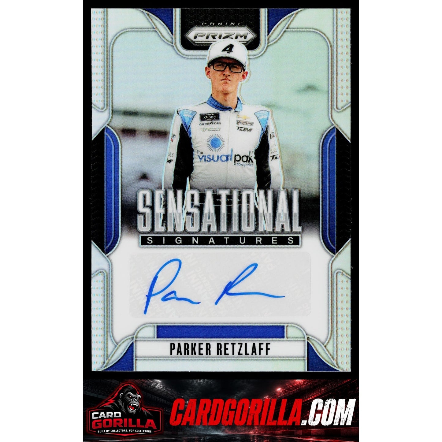 2025 Panini Prizm #SS-PRT Parker Retzlaff Sensational Signatures