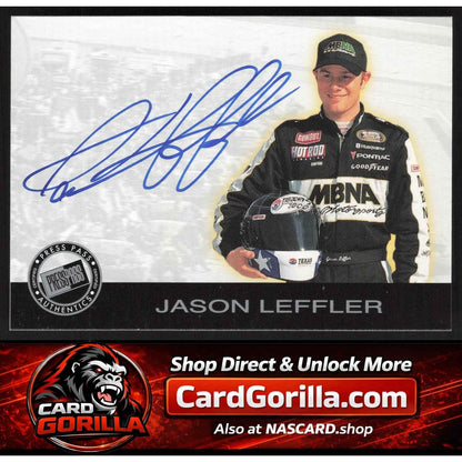 2001 Press Pass #NNO Jason Leffler Autographs