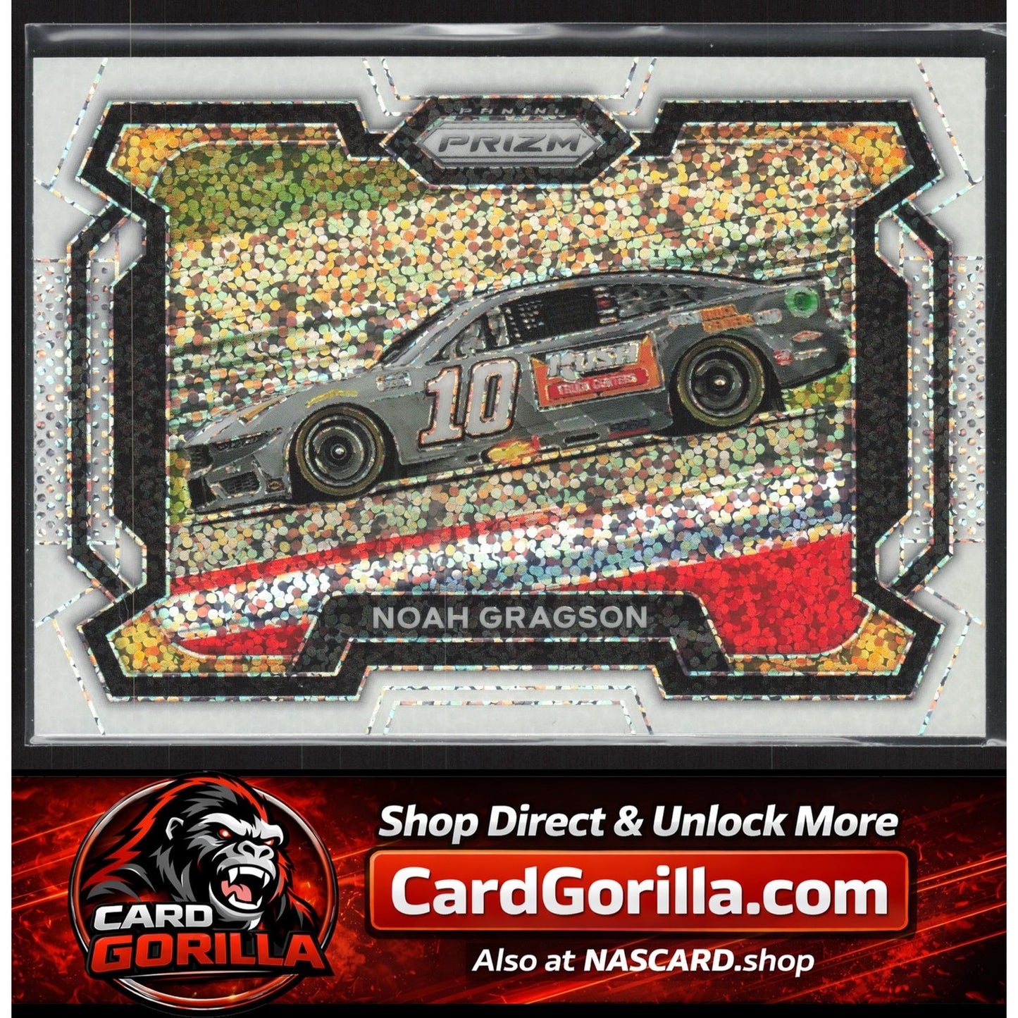 2024 Panini Prizm #76 Noah Gragson White Sparkle