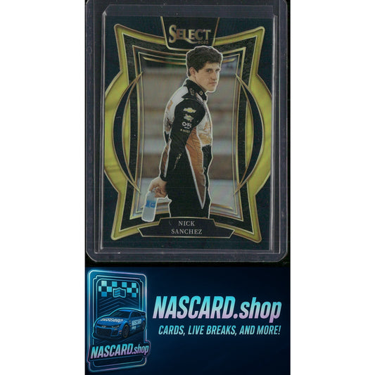 2025 Select Racing #4 Nick Sanchez Granstand Black Prizms #1/1 - NASCARD.shop