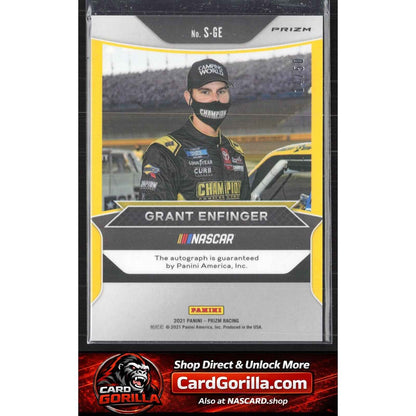 2021 Panini Prizm #S-GE Grant Enfinger Signing Sessions Pink Prizm #/50