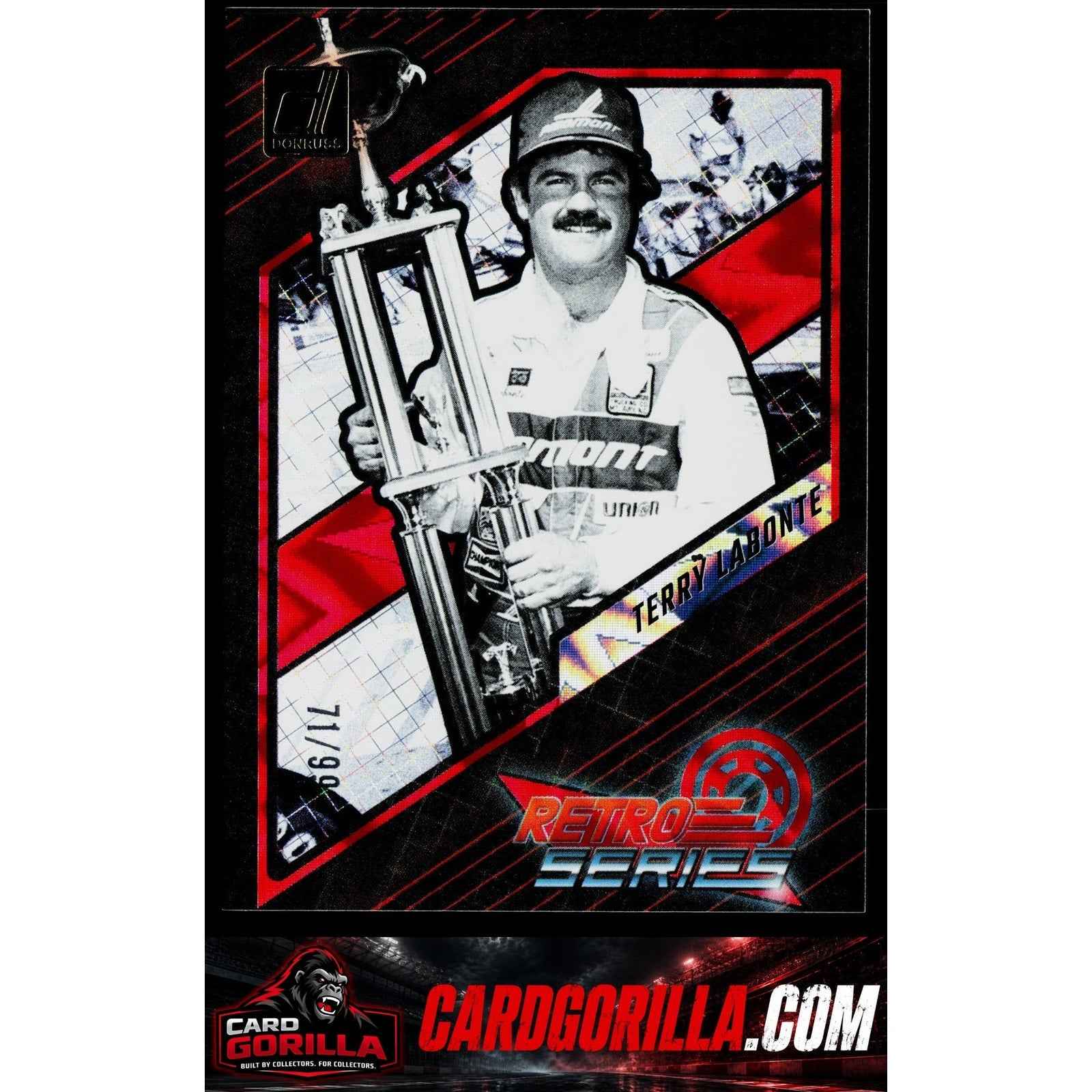 2024 Donruss #20 Terry Labonte Retro Series Red Xplosion #/99