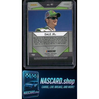 2019 Panini Prizm #41 Dale Earnhardt Jr Rainbow #/24 - Card Gorilla