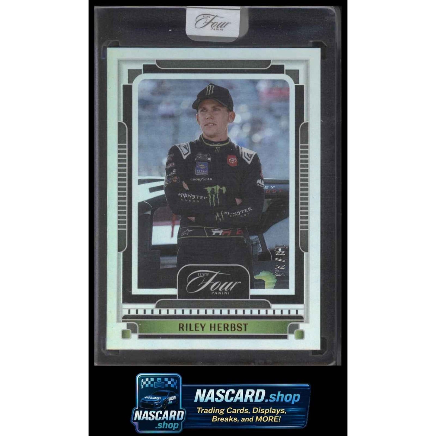 2025 Panini Turn Four #68 Riley Herbst Red #/25