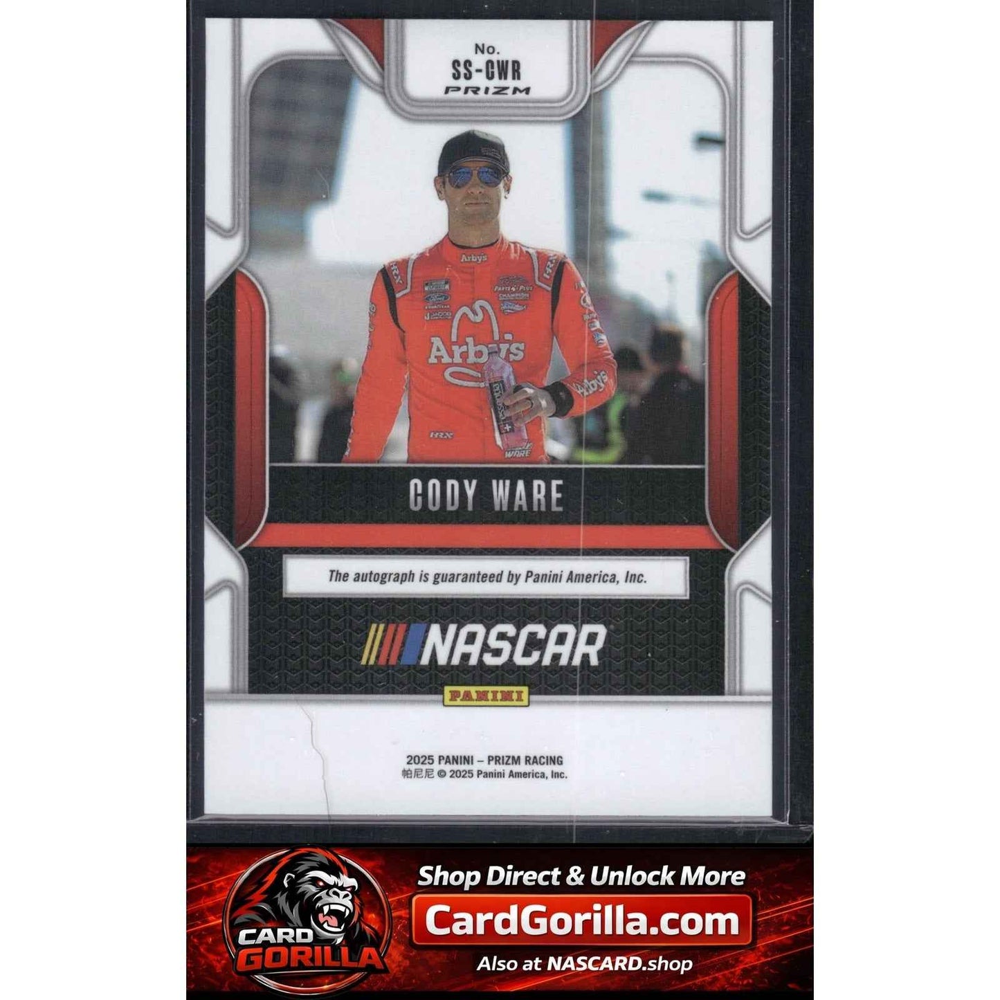 2025 Panini Prizm #SS-CWR Cody Ware Sensational Signatures