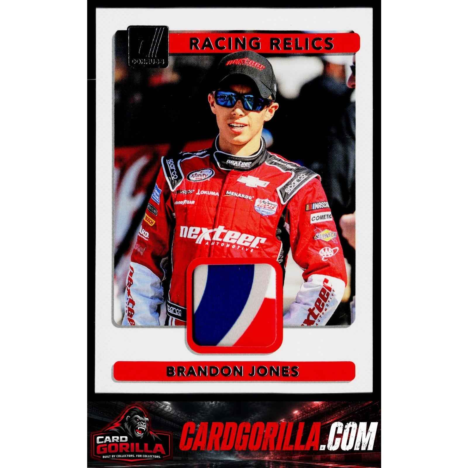 2018 Donruss #RR-BJ Brandon Jones Racing Relics