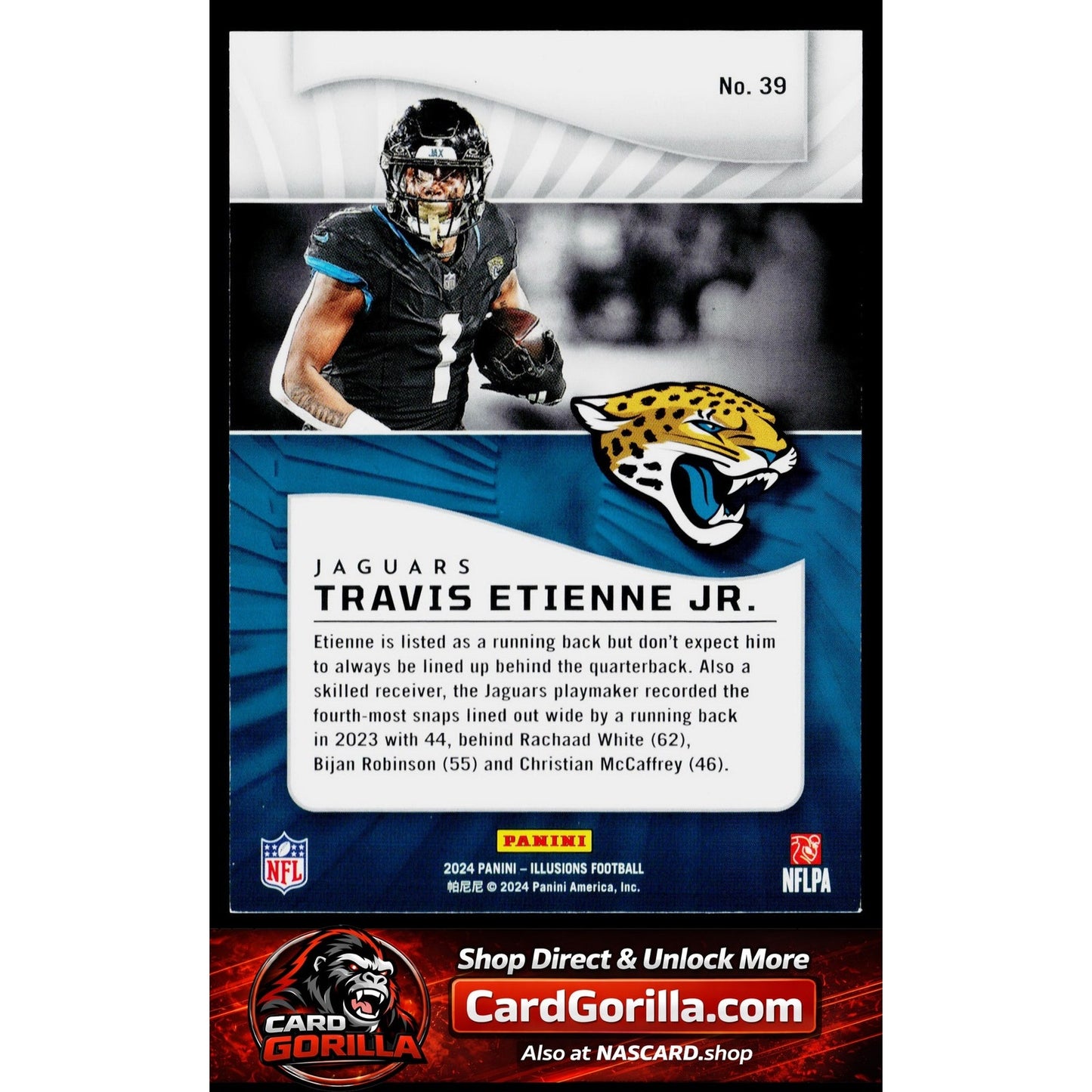 2024 Panini Illusions #39 Travis Etienne Jr.