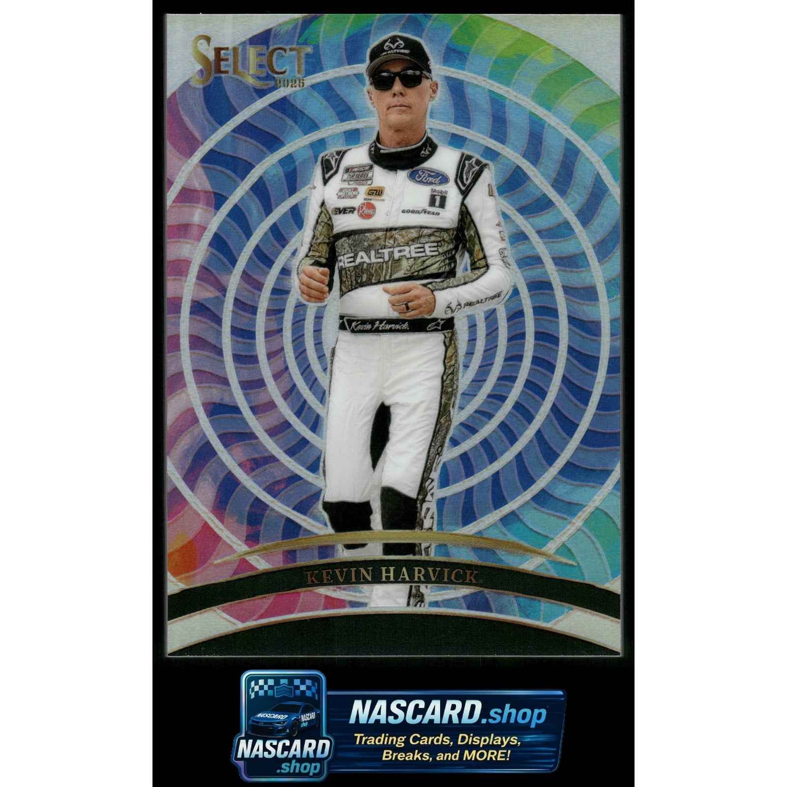 2025 Panini Select #13 Kevin Harvick Color Wheel