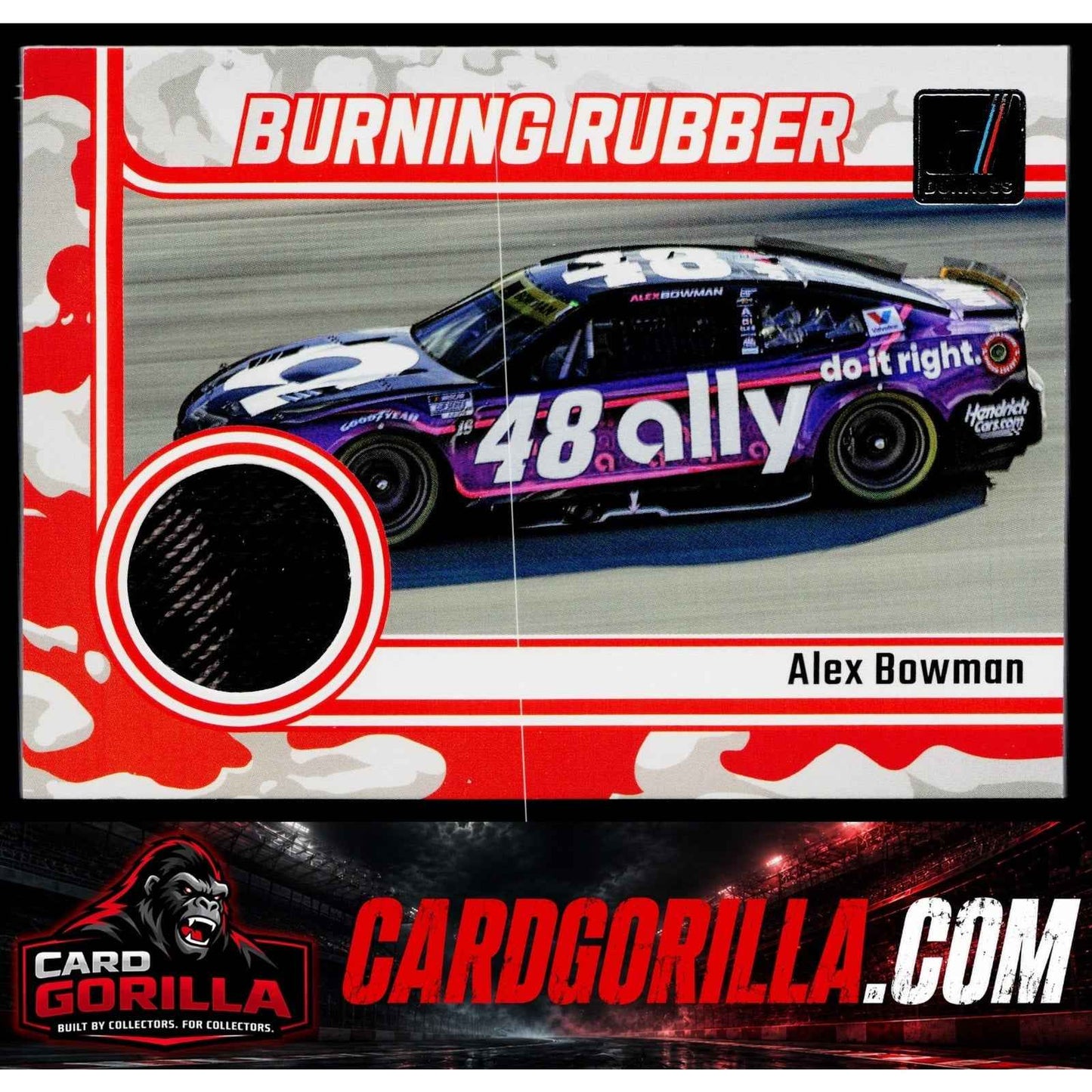 2026 Donruss #BR-ABN Alex Bowman Burning Rubber Materials