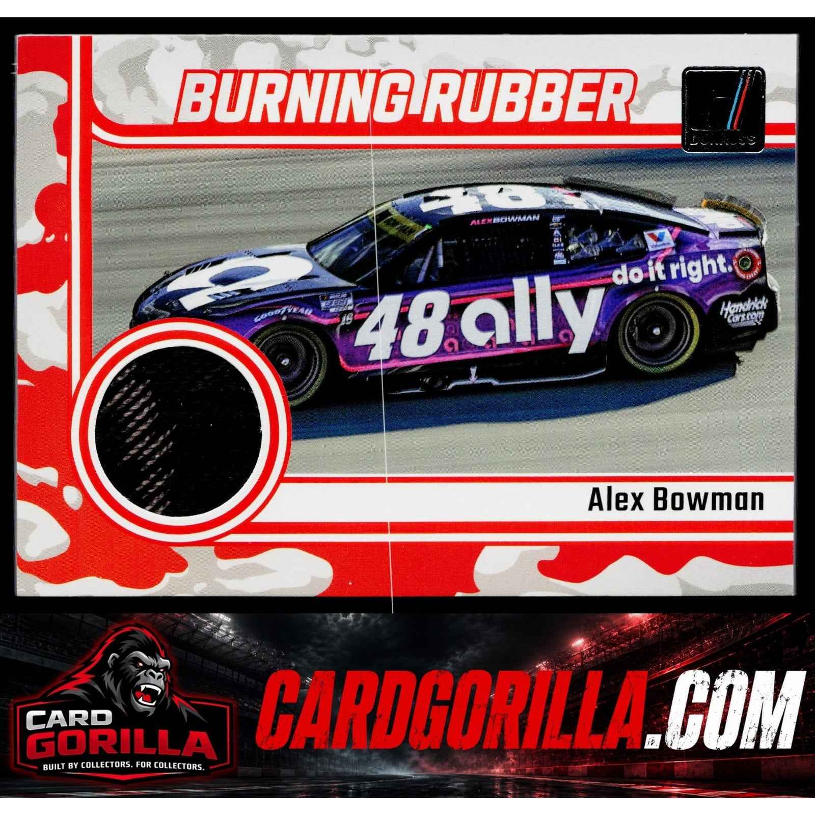 2026 Donruss #BR-ABN Alex Bowman Burning Rubber Materials