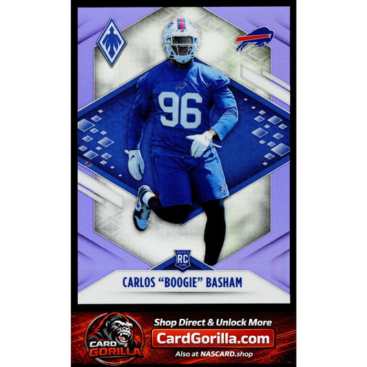 2021 Panini Phoenix #169 Carlos "Boogie" Basham Purple #/125