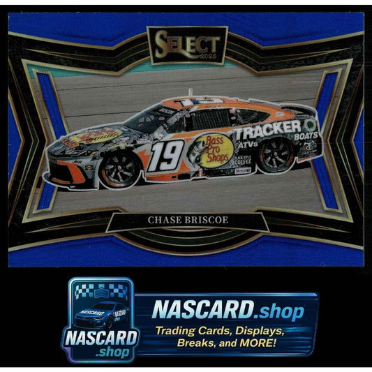 2025 Panini Select #177 Chase Briscoe Blue Prizms #/175