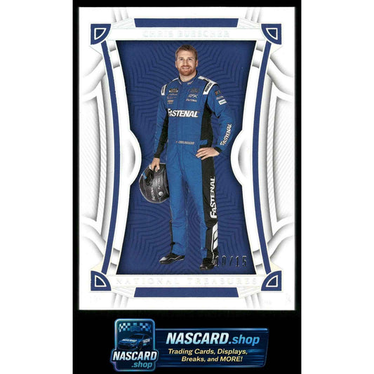 2023 Panini National Treasures #24 Chris Buescher Holo Silver #/15