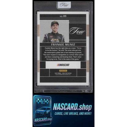 2025 Panini Turn Four #89 Frankie Muniz Red #/25 RC