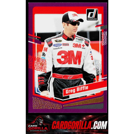2024 Donruss #71 Greg Biffle Purple #/99