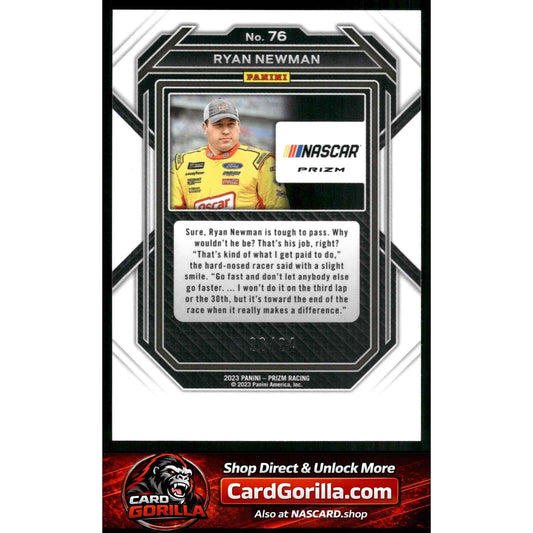 2023 Panini Prizm #76 Ryan Newman Rainbow Prizm #/24