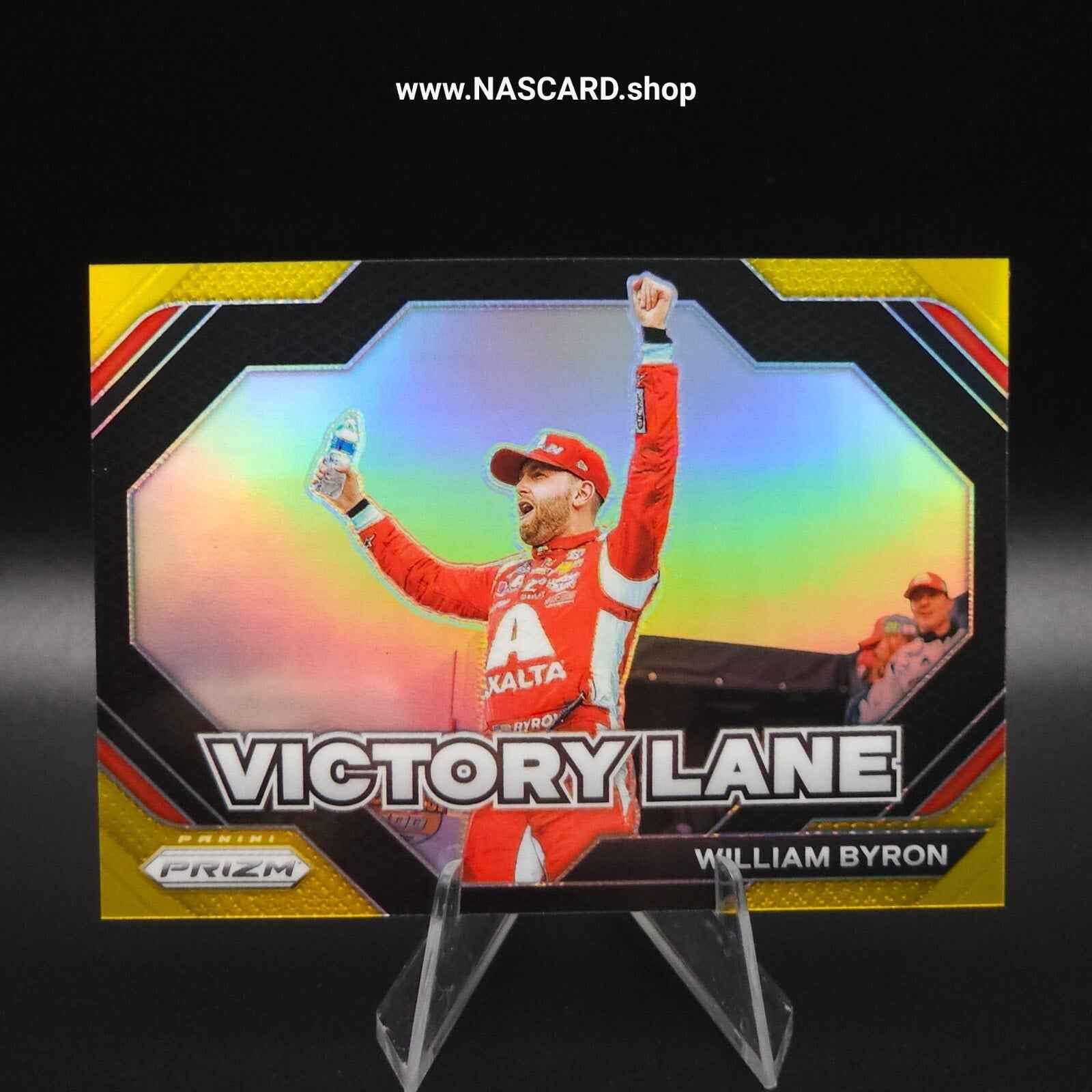 2024 Panini Prizm - Victory Lane William Byron #22 Gold Prizm /10 - NASCARD.shop